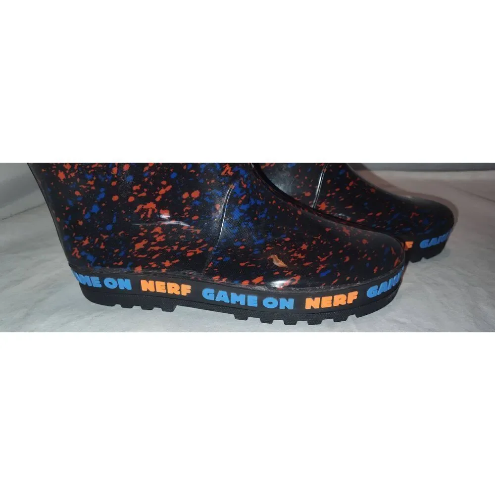Nerf Splatter PVC Wellies Rain boots Size 2